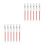 12Pcs High Precision Red Pen Eyebrow Tattoo for Daily Use 8