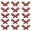 600Pcs Brown Picture Frame Retainer Clips Plastic for DIY Projects 3