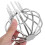 4Pcs Stainless Steel Gutter Leaf Guard Downspout Filter Silver 5