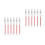 12Pcs High Precision Red Pen Eyebrow Tattoo for Daily Use 5
