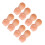 8Pièces Pinceaux Mini Rose Doux Pour Blush Et Ongles 4