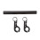 1Ensemble Support Guidon Aluminium Noir Facile 1