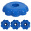 12Pièces Manette De Valve Aluminium Compacte Anti- Pour Gaz 2