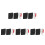15Pièces Outil Joint Carrelage Abs+tpr Multifonction Noir Polyvalent 4