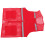 4Pièces Gilets De Rouge Construction Respirante Zippée 2