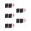 15Pièces Outil Joint Carrelage Abs+tpr Multifonction Noir Polyvalent 7