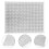 6Pièces Plaques Plastiques Rigides Multi Pour Maquettes DIY Solides 11