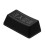 2Pièces Cache- Pour Clavier Pièce Mécanique ABS Noir Mat 1