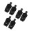 6Pièces -Gobelets Noir ABS Compatible Poussette, Fauteuil 7