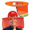4Pièces Protection Casque Avec Visière Respirante Durable 1