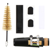 1Ensemble Ensemble Bec Clarinette Avec Brosse Nettoyage Accessoires Multi