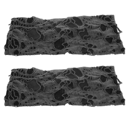 4Paires Mitaines Polyester Goth Punk Cosplay 2