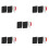 15Pièces Outil Joint Carrelage Abs+tpr Multifonction Noir Polyvalent 5