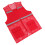 4Pièces Gilets De Rouge Construction Respirante Zippée 3
