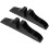 6Pièces Support Paravent Noir Bois Stand Séparateur 3