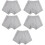 5Pièces Culottes Réutilisables Homme Incontinence Clair 5