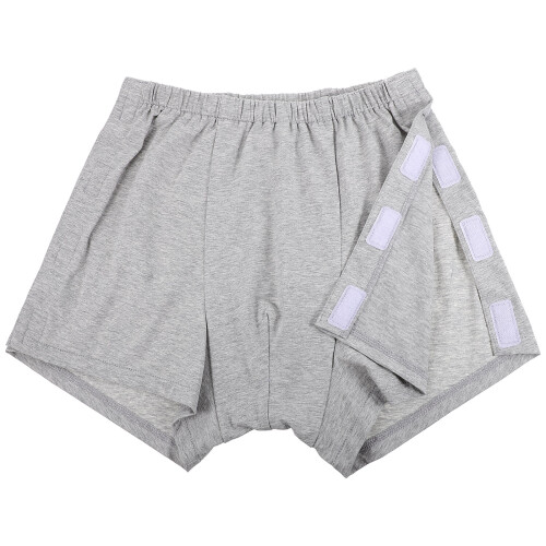 5Pièces Culottes Réutilisables Homme Incontinence Clair 1