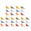 30Pièces Figurines Perroquets Plastique Décor Educatif Coloré 8