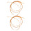 8Pièces Bandes Bambou Pour Panier Bricolage DIY 1