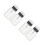 4Pièces Flacons Transparents Verrouillables Bouteille Liquide 9