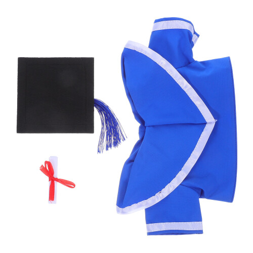 3Ensembles Tenues Graduations Peluches Capuchon Tissu