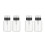 4Pièces Flacons Transparents Verrouillables Bouteille Liquide 5