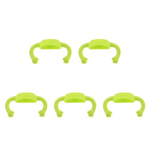 5Pièces Poignées Ergonomiques Silicone Pour Bébé 2