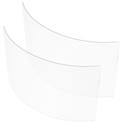 6Pcs Protective Outer Lens for Sandblasting Clear Visor