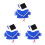 3Ensembles Tenues Graduations Peluches Capuchon Tissu 9