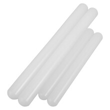 8Pcs White Plastic Dough Rollers Nonstick for Baking Cake Pizza Pastry