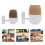 4Pcs Plastic Meatball Maker Tool Press for Kitchen Use Assorted Colors 11