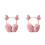 2Pièces Cache-Oreilles Rose Protecteur Hiver Pour Enfants 6