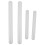 8Pcs White Plastic Dough Rollers Nonstick for Baking Cake Pizza Pastry 3