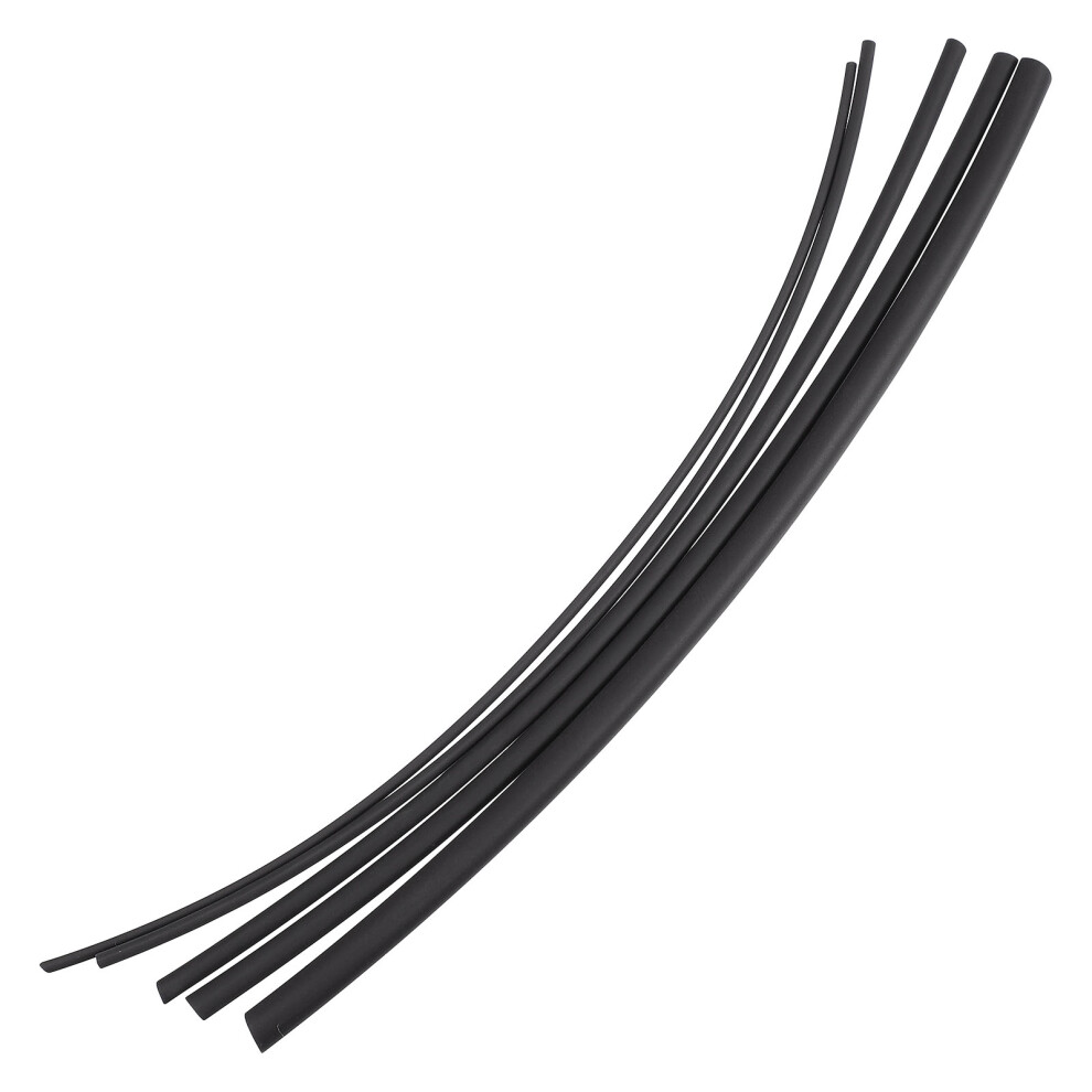 140Pcs Pe Wire Shrink Wrap Tubing Black Heat Shrink Tubing Accessory 3414215606617