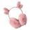2Pièces Cache-Oreilles Rose Protecteur Hiver Pour Enfants 2