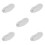 300Pièces Face Shield Transparent Protection Yeux Plastique 6