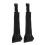10Pcs Baby Stroller Crotch Adjustable Oxford Cloth Black 3