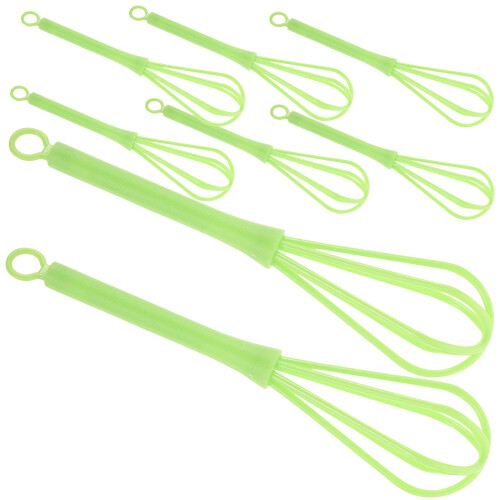 30Pièces Accessoire Fabrication Papier Vert Clair En Plastique Facile 2