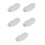 300Pièces Face Shield Transparent Protection Yeux Plastique 5
