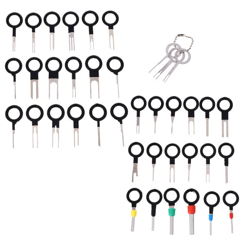 120Pcs Automobile Terminal Removal Tool Kit Pin Puller Assorted Color