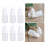 24Pcs White Plastic Liquid Dropper Bottles for Eye Drops and Essences 1
