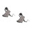 2Pièces Accessoires Jumelles Harnais Poitrine Réglable 4