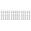 45Pcs ABS Blind Cord Pull Knobs for Window Blinds Home Use 9