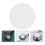 16Pièces Diaphragmes Stéthoscope PVC Blanches Hautes 10