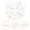 8Pcs Transparent Pottery Rotary Divider for Clay with Ergonomic Handle 10