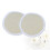 4Pcs Face Loofah Brush White Soft Cleaning Scrubber Flexible Handle 11
