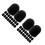 100Pcs Black Silicone Replacement Stylus Nibs for Tablets Smartphones 7