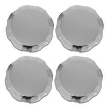 4Pcs Metal Gas Tank Cap Replacement Aluminum Fuel Lid for Motorcycles