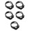5Pièces Colliers De En Alliage Aluminium Multi Usage Route 7