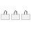 3Pcs Plastic Zipper Art Storage Bag with Handle Durable for Posters 10
